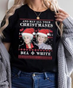 Golden Girl May All Your Christmas T shirt, Betty White Bea Arthur Christmas Shirt