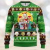 Mery Fismmas Santa Love Fishing Ugly Christmas Sweater