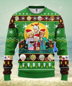 Golden Girls Ugly Christmas Sweater Green 1 Amazing Gift Men And Women Christmas Gift