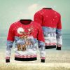 Philadelphia Eagles Fans Reindeer Garland Ugly Christmas Sweater