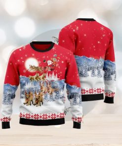 Golden Retriever Santa Claus Special Design For Christmas Holiday 3D Sweater Gift For Christmas