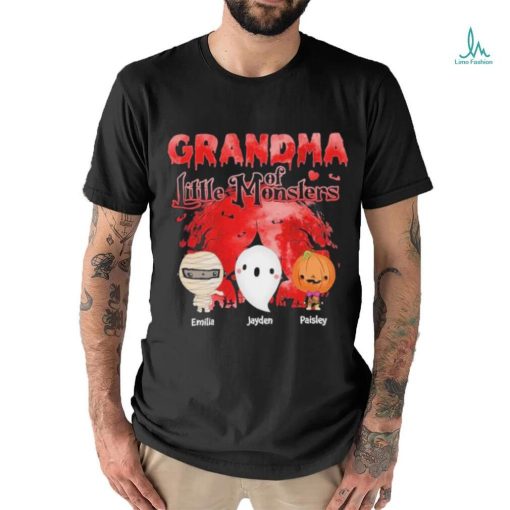 Grandma Of Little Monsters Halloween Shirt