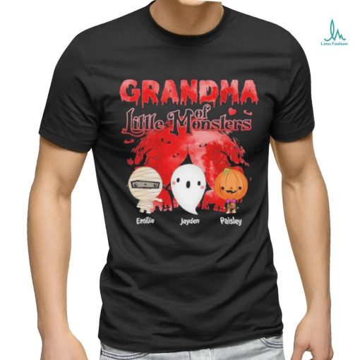 Grandma Of Little Monsters Halloween Shirt