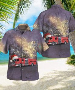 Greater Naples Fire Rescue District Christmas Hawaiian Shirt