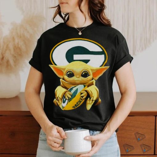 Green Bay Packers Baby Yoda shirt