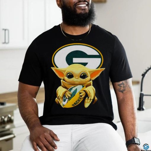 Green Bay Packers Baby Yoda shirt