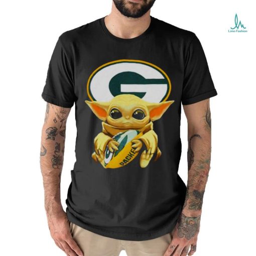 Green Bay Packers Baby Yoda shirt