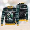 Green Bay Packers Snowflake Christmas Pullover Ugly Christmas Sweater 3D Gift For Fans