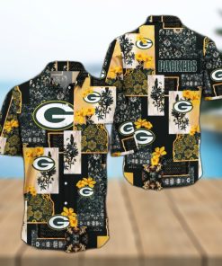 Green Bay Packers Nfl Graphic Tropical Pattern Hawaiian Shirt 3D Printed  Beach Shirt Summer Gift For Fans - Limotees