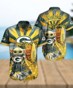 HOT TREND Green Bay Packers Nfl Tropical Pattern Pineapple Design Hawaiian  Shirt New Trending For Men