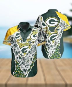 Green Bay Packers Nfl Hawaii Shirt Graphic Floral Pattern This Summer Meaningful Gifts For Fans