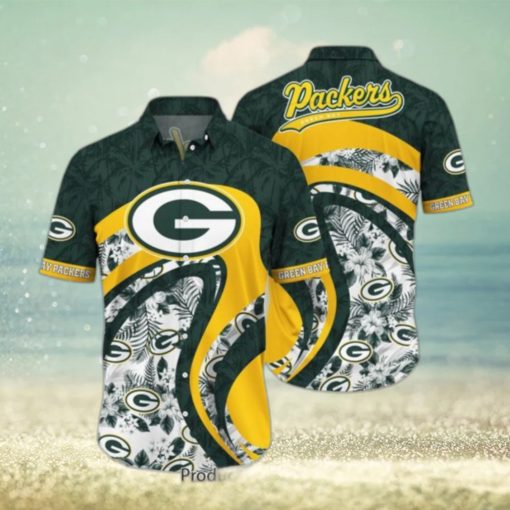 Green Bay Packers Nfl Hawaii Shirt Graphic Floral Tropical Pattern This Summer For Fan