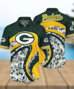 Green Bay Packers Nfl Hawaii Shirt Graphic Floral Tropical Pattern This Summer For Fan