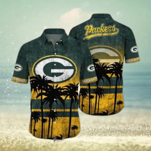 Green Bay Packers Nfl Hawaiian Shirt Tropical Pattern Graphic New Collection Summer Gift For Fan Nfl