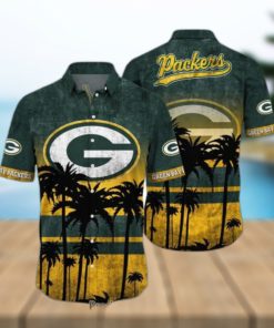 Green Bay Packers Nfl Hawaiian Shirt Tropical Pattern Graphic New Collection Summer Gift For Fan Nfl