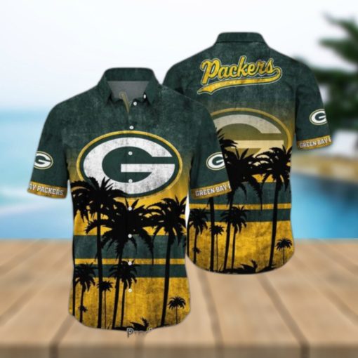 Green Bay Packers Nfl Hawaiian Shirt Tropical Pattern Graphic New Collection Summer Gift For Fan Nfl