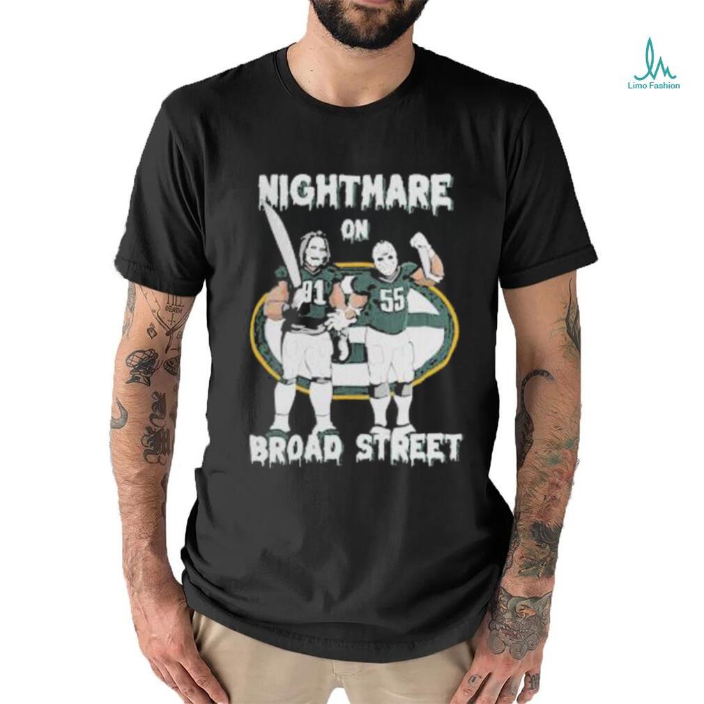 Green Bay Packers Nightmare On Broad Street Unisex T Shirt Green Bay Packers Nightmare On Broad Street Unisex T Shirt
