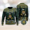 Grinch And Dachshund Skiing With My Dog For Dachshund Lovers Ugly Sweater 3D At Christmas