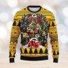 Grinch Chicago Bears 3D Ugly Christmas Sweater