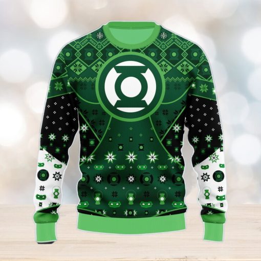 Green Lantern Ugly Christmas 3D Sweater Christmas Gift For Men And Women