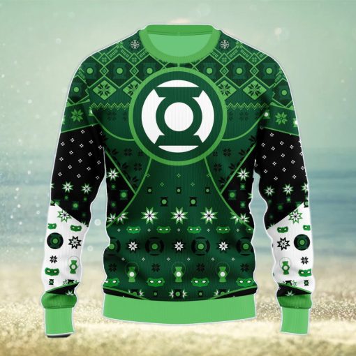 Green Lantern Ugly Christmas 3D Sweater Christmas Gift For Men And Women