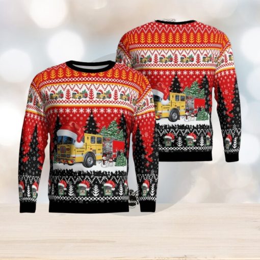 Greensburg Hose Co. 1 Christmas Aop Ugly Sweater 3D Gift For Men, Women