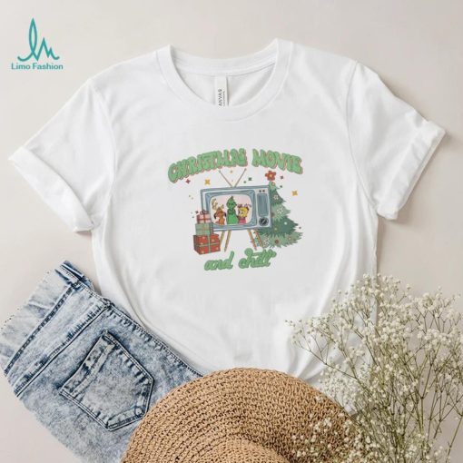 Grinch Christmas Movie And Chill T Shirt