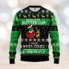 Ice House Logo Christmas Pattern Ugly Christmas Sweater – White Blue