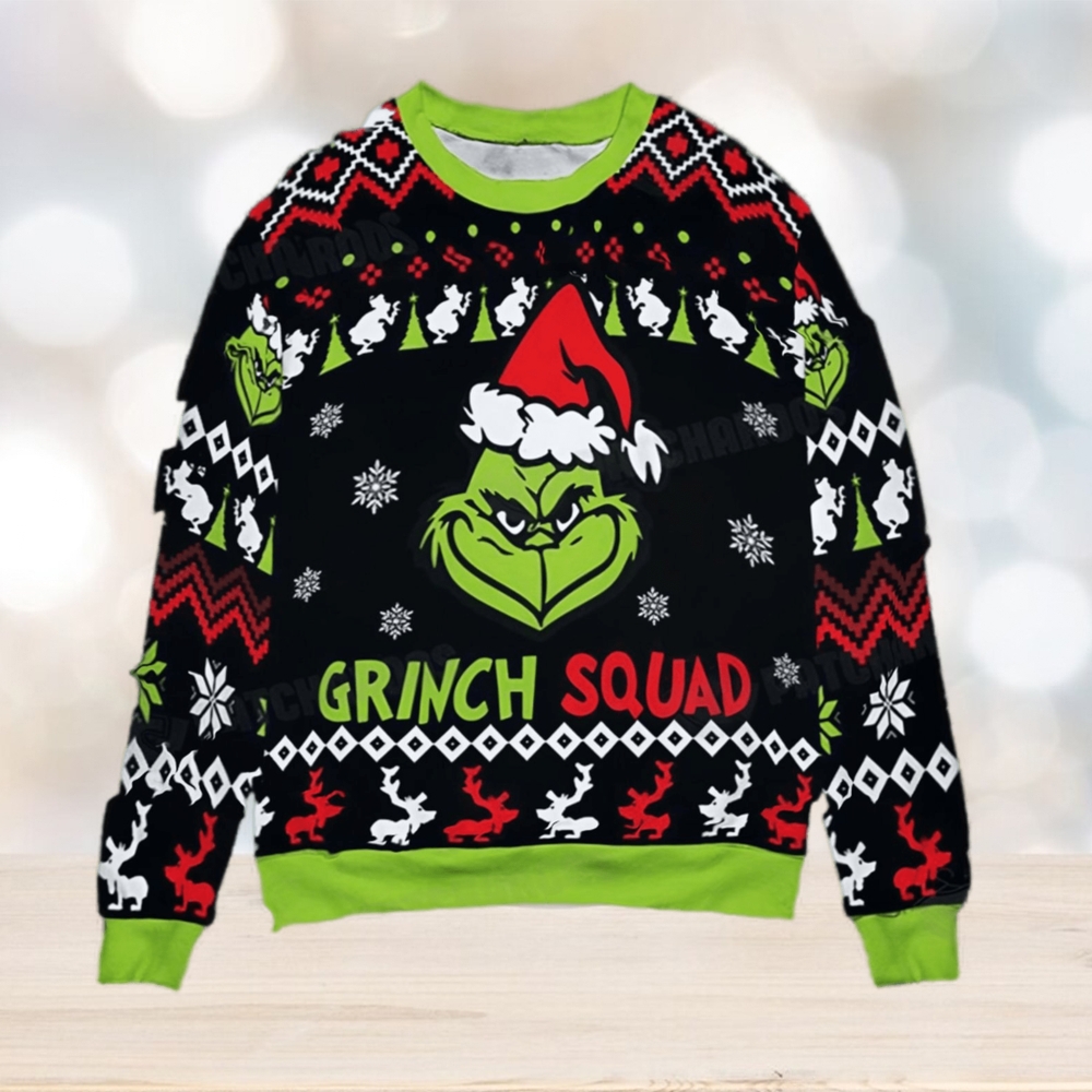 San Francisco 49ers Grinch Knit Ugly Christmas sweater - Limotees