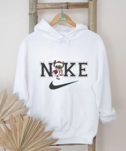 Grinch Stitch Funny Stoles Nike Logo Christmas 2023 Shirt