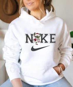 Grinch Stitch Funny Stoles Nike Logo Christmas 2023 Shirt