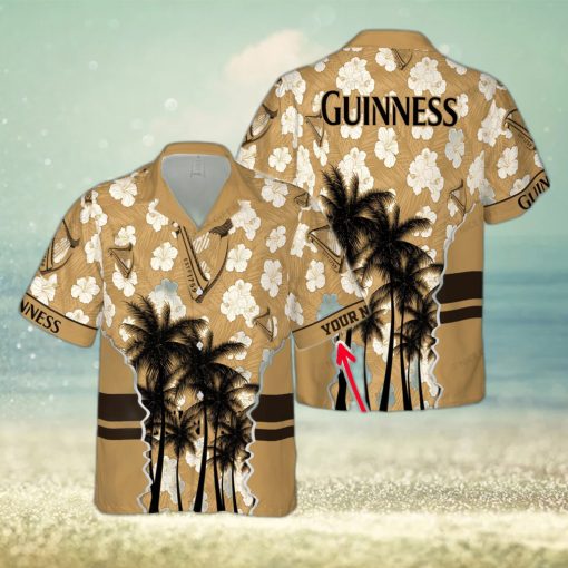 Guinness Designer Custom Name Design Hawaiian Shirt For Men And Women Gift Beach