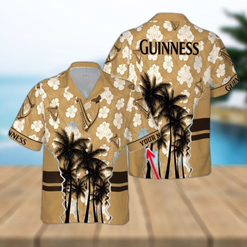 Guinness Designer Custom Name Design Hawaiian Shirt For Men And Women Gift Beach