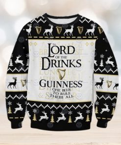 Guinness Lord Of The Rings Ugly Christmas Sweater