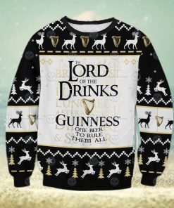 Guinness Lord Of The Rings Ugly Christmas Sweater