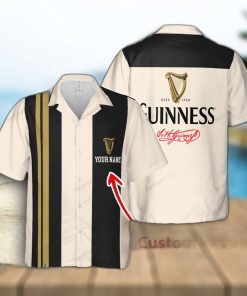 Guinness Vacation Custom Name Hawaiian Shirt Love Beer Gift