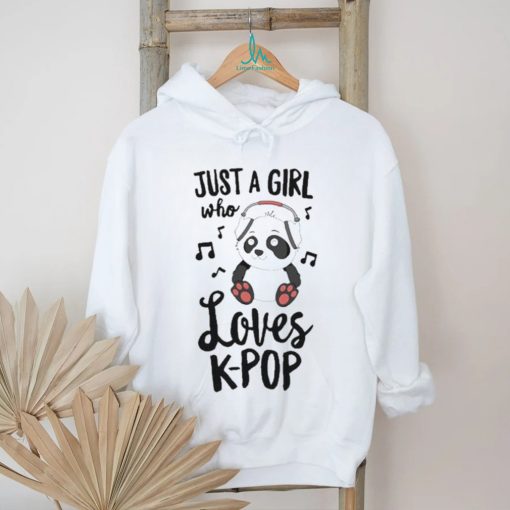 Gumball Panda Just A Girl Who Loves Kpop shirt