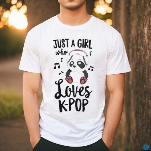 Gumball Panda Just A Girl Who Loves Kpop shirt