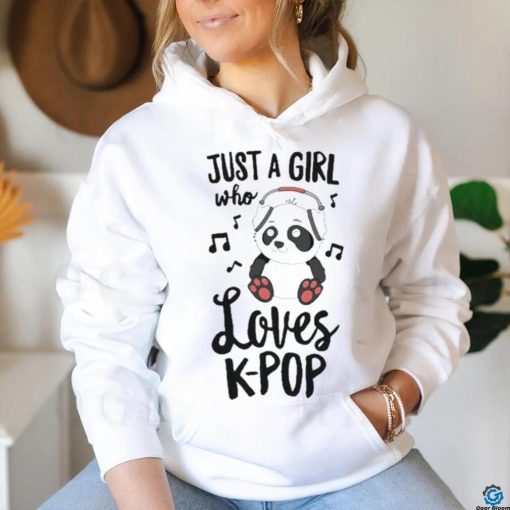 Gumball Panda Just A Girl Who Loves Kpop shirt