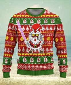 Gundam Anime Ugly Christmas Sweater 3D Gift For Men And Women Custom Santa Xmas Gift