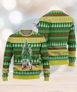 Gundam Pine Tree Ugly Christmas Sweater 3D Gift For Big Fans