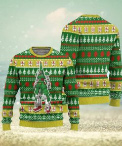 Gundam Pine Tree Ugly Christmas Sweater 3D Gift For Big Fans