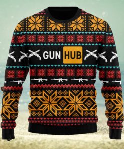 Guns Hub Men Ugly Christmas Sweater Unisex 3D Sweater Christmas Gift