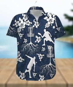 HAWAIIAN ALOHA SHIRTS DISC GOLF TREE HIBISCUS