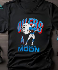 Houston Oilers Warren Moon Homage Retired Player Caricature Tri-blend T- shirt,Sweater, Hoodie, And Long Sleeved, Ladies, Tank Top