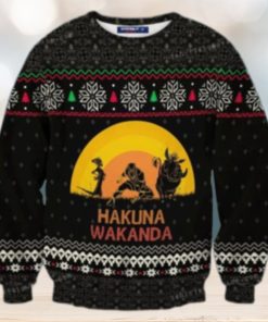 Hakuna Wakanda Marvel Ugly Sweater