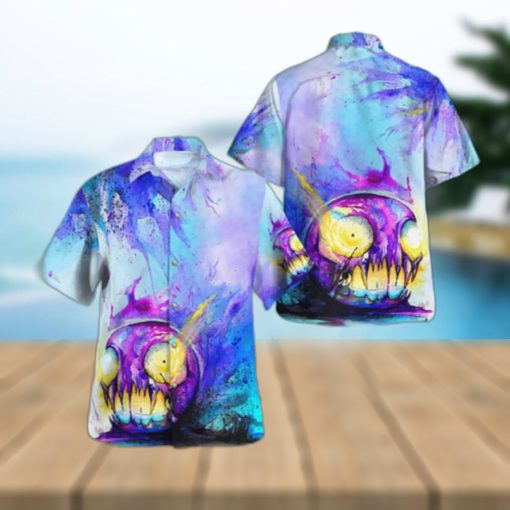 Halloween Aloha Gastly Pokemon Hawaiian Shirt Summer Beach Gift