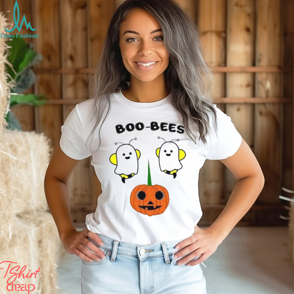 Halloween Boo Bees Shirts, This Halloween Wear The Boobees Essential T Shirt,  Cute Bee Ghost Costume Poster Merch - Limotees