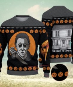 Halloween Michael Myers Christmas Ugly Sweater Xmas Christmas Gift Vacation