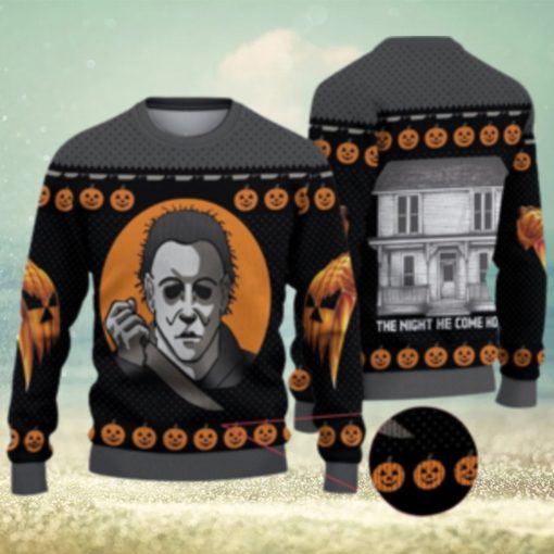 Halloween Michael Myers Christmas Ugly Sweater Xmas Christmas Gift Vacation